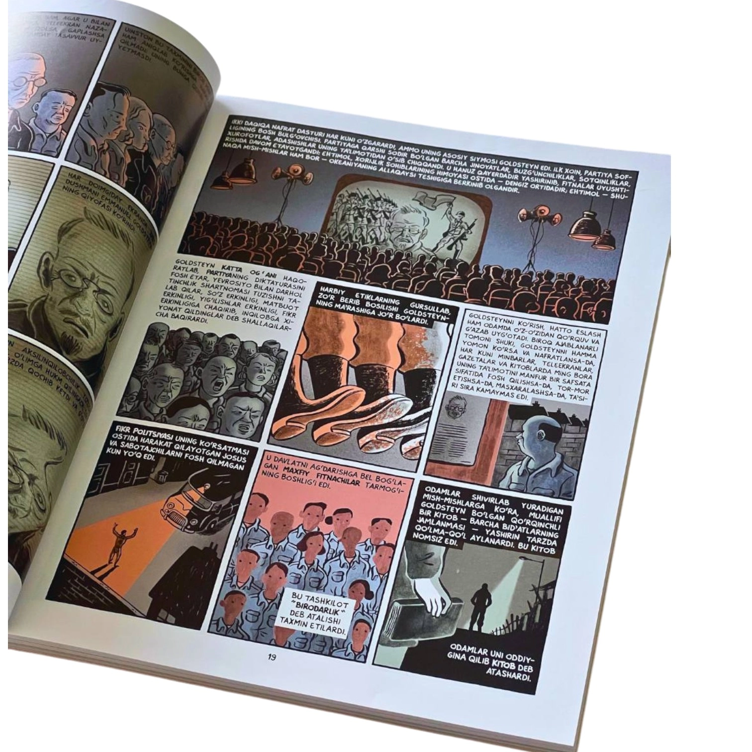 Jorj Oruell: 1984 (Grafik roman) arzon