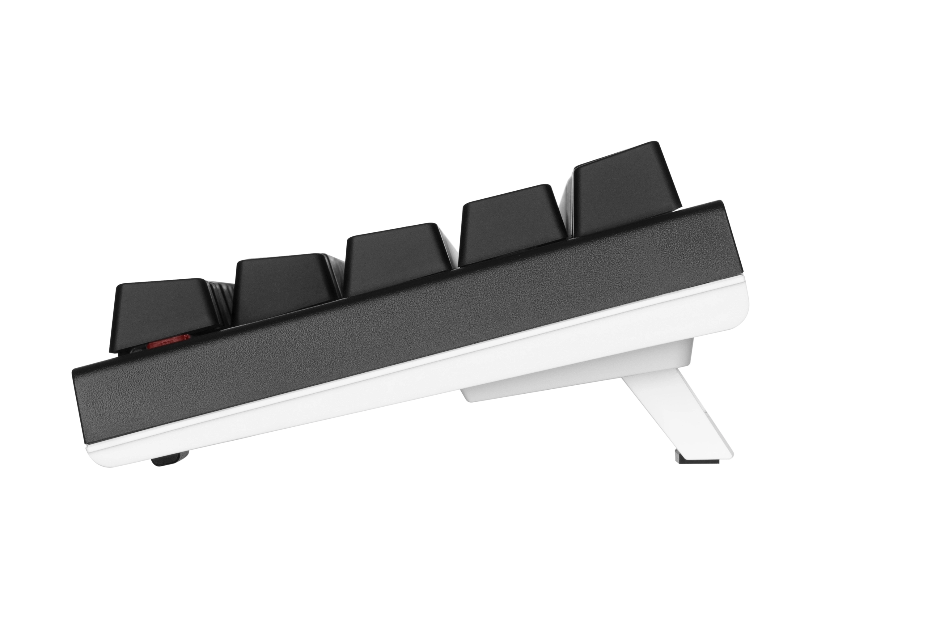 Ducky One 2 SF RGB LED Cherry Silent Red UA/RU Black-White klaviaturasi rasm bilan