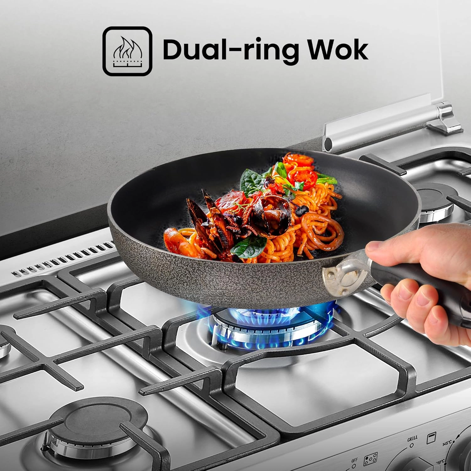 Gaz plita Hisense HFG90335RX rasm bilan