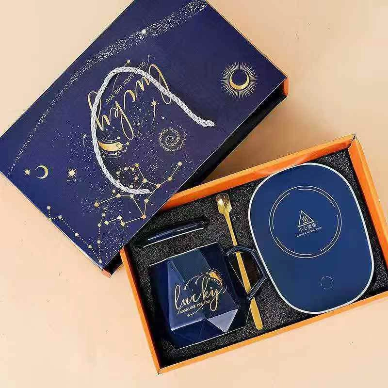 Lucky issiqni saqlaydigan keramika chashka, Blue sotib olish