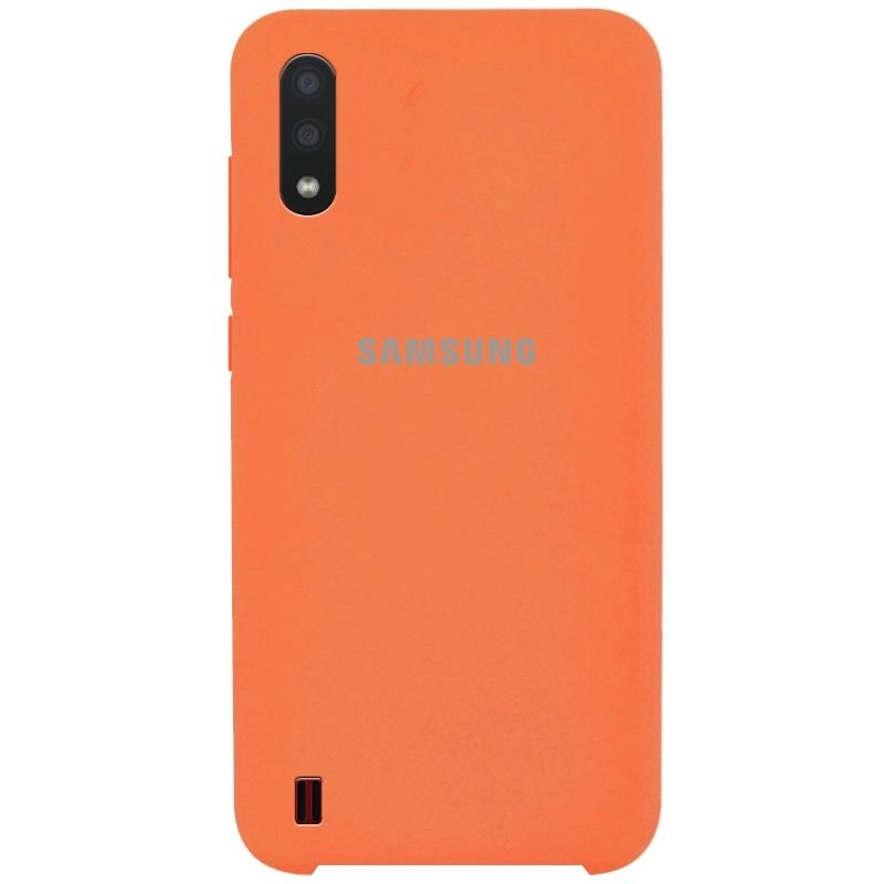 Чехол cover для Samsung Galaxy A01, оранжевый купить