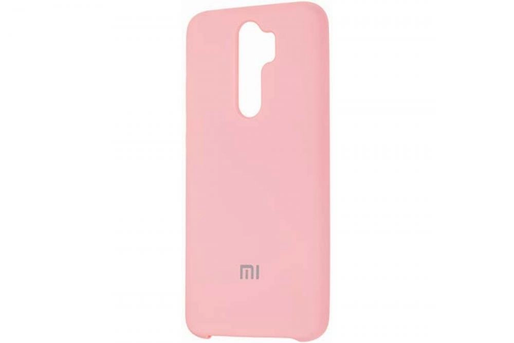 Чехол Silicone cover для Xiaomi Redmi Note 8 Pro, розовый купить