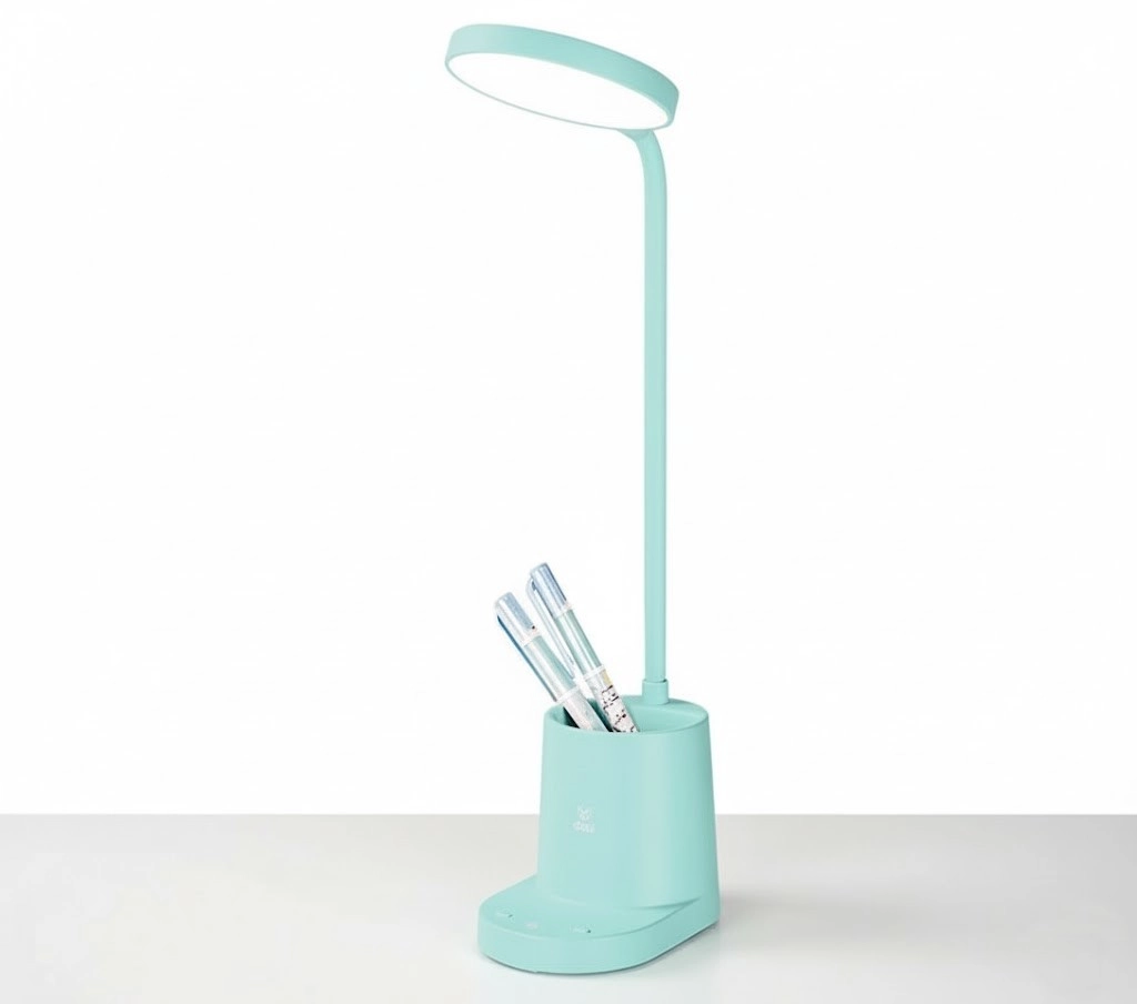 4W Deli 4316 yashil stol lampasi arzon