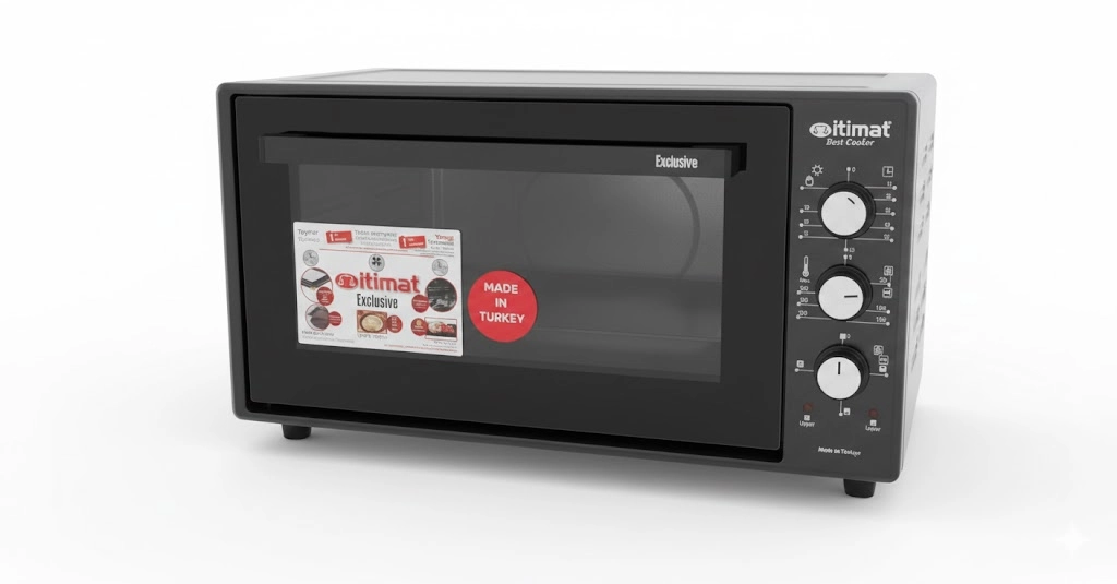 Itimat K-28 DL mini pechi, Black arzon