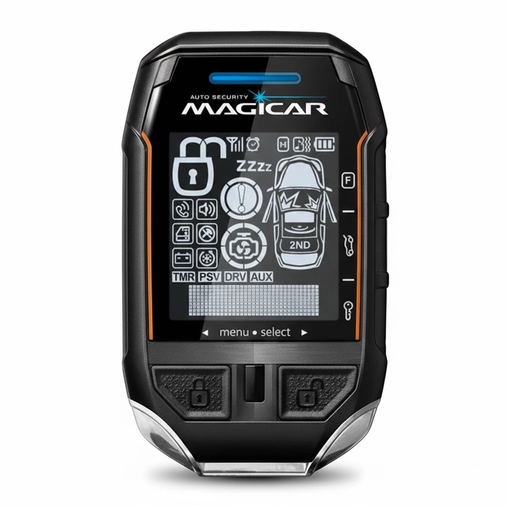 Magicar Dominant DC908S avtosignalizatsiyasi, avto ishga tushirish, ikki darajali himoya sotib olish