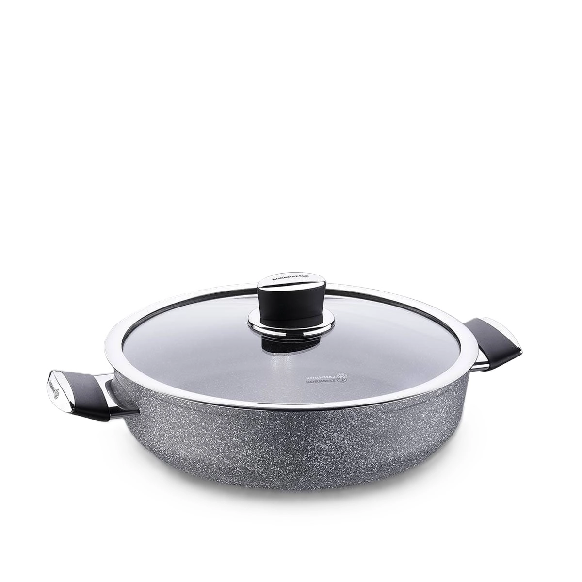 Korkmaz Palma 26 sm 3.5 l (A3906) alyuminiy, yopishmaydigan kastryulkasi arzon