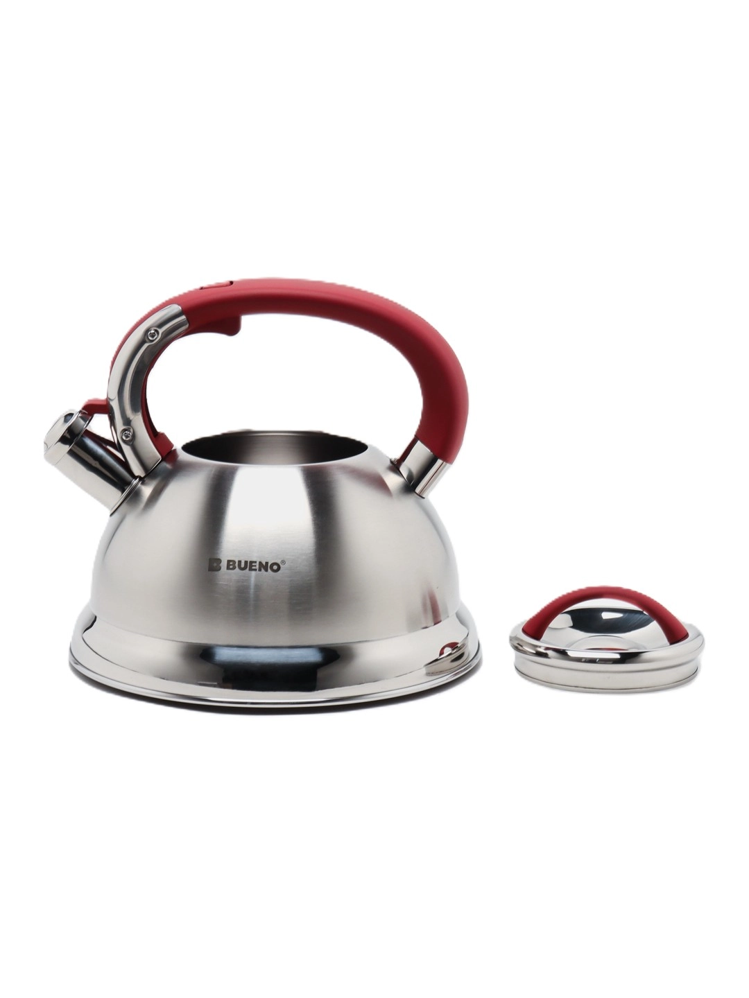 BUENO BNK-1230 3 l, hushtakli choynak, zanglamaydigan po‘latdan , Silver O'zbekistonda