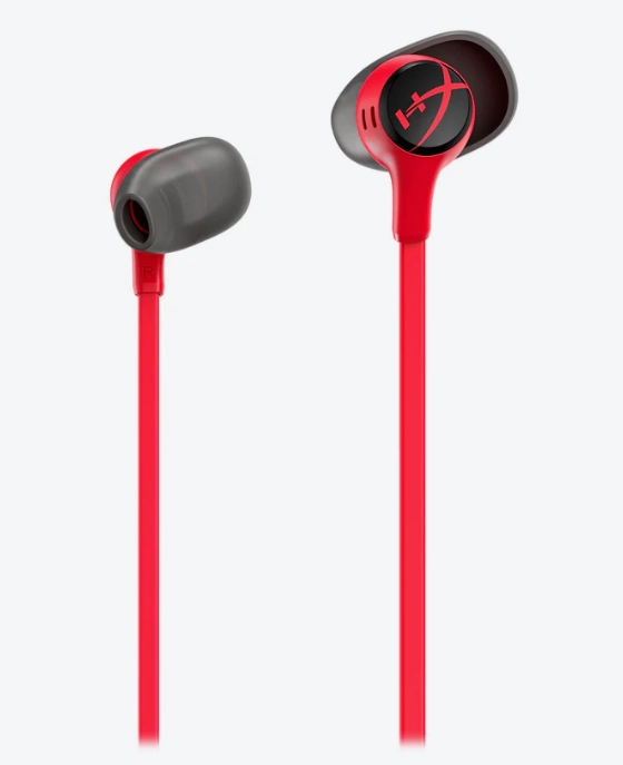 Проводные игровые наушники Hyper X Earbuds II, Red купить