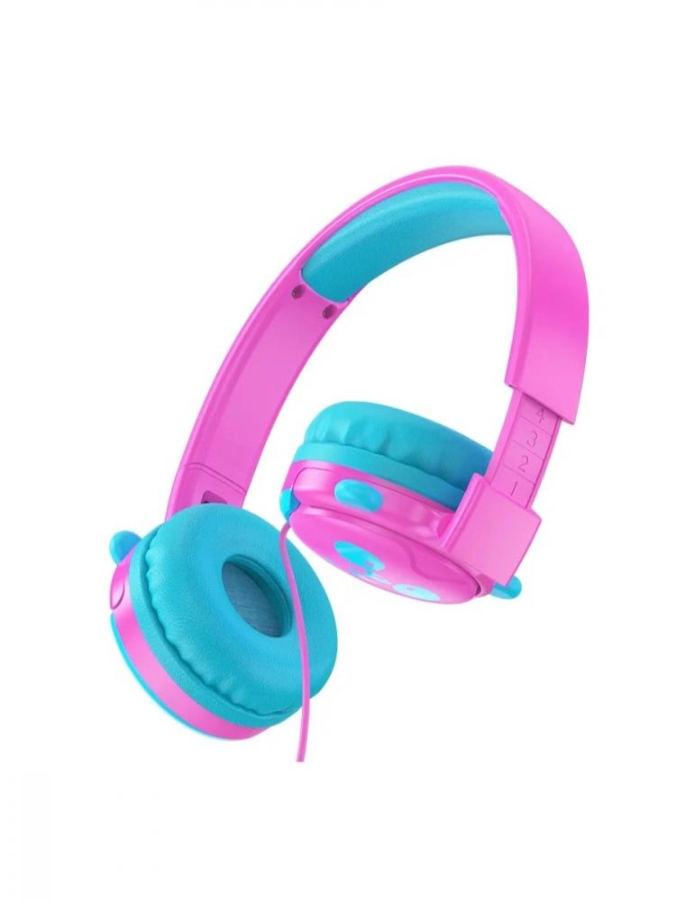 HOCO W31 (pushti) bolalar uchun simli quloqchini arzon