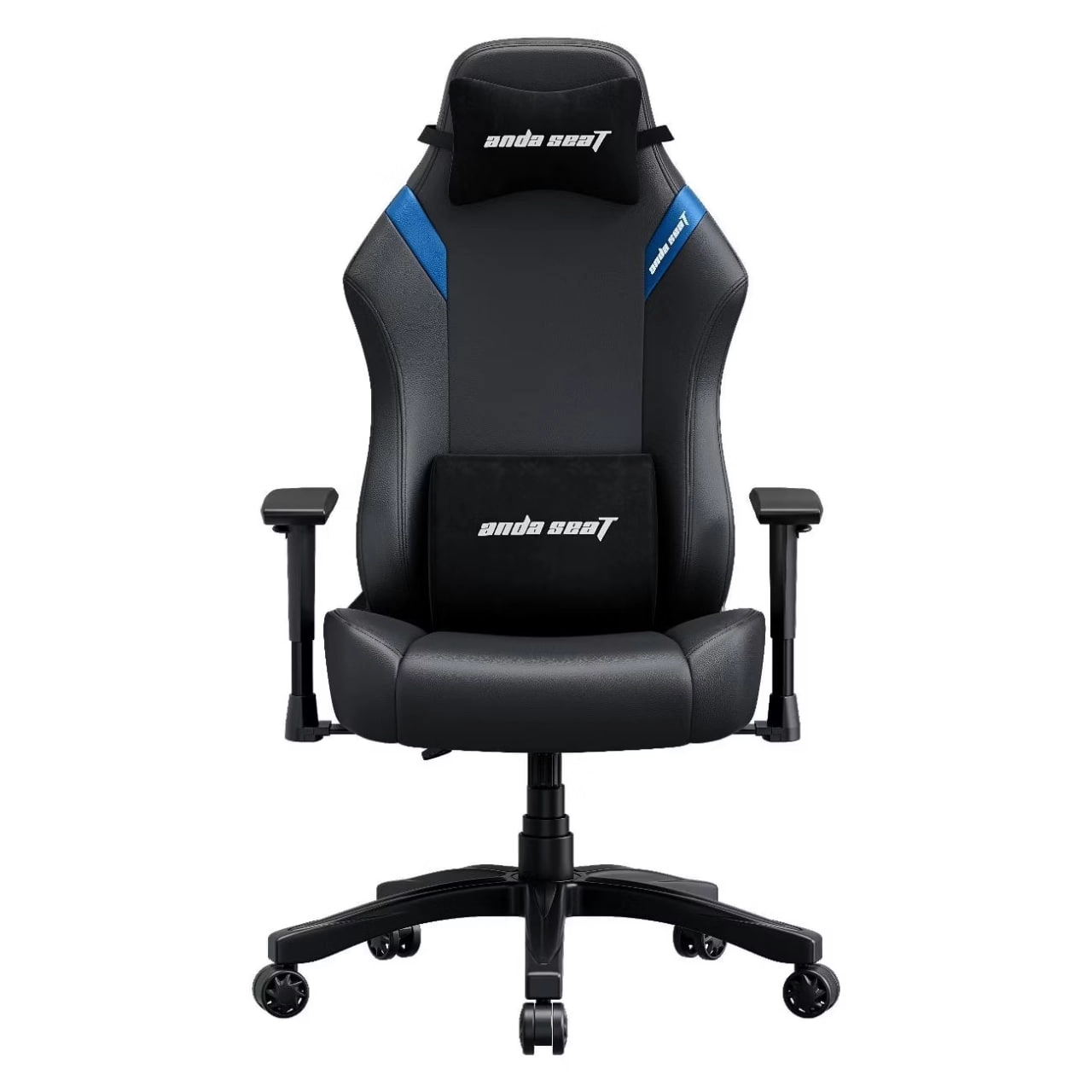 Игровое кресло Anda Seat Luna Size L Black-Blue PVC купить