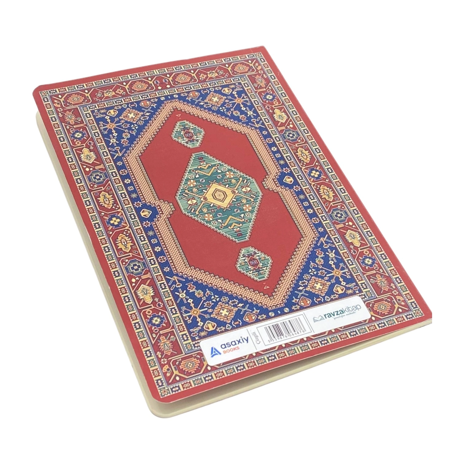 Sharqona naqshli bloknot (qizil rangli) bo'lib to'lash