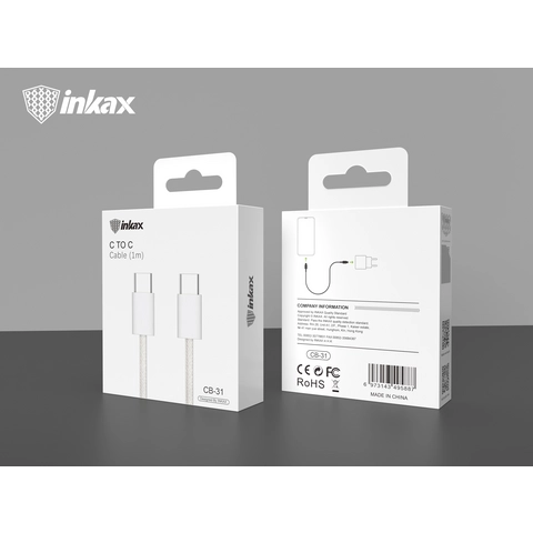 Inkax iP15 CB31 60W 1m oq kabeli arzon