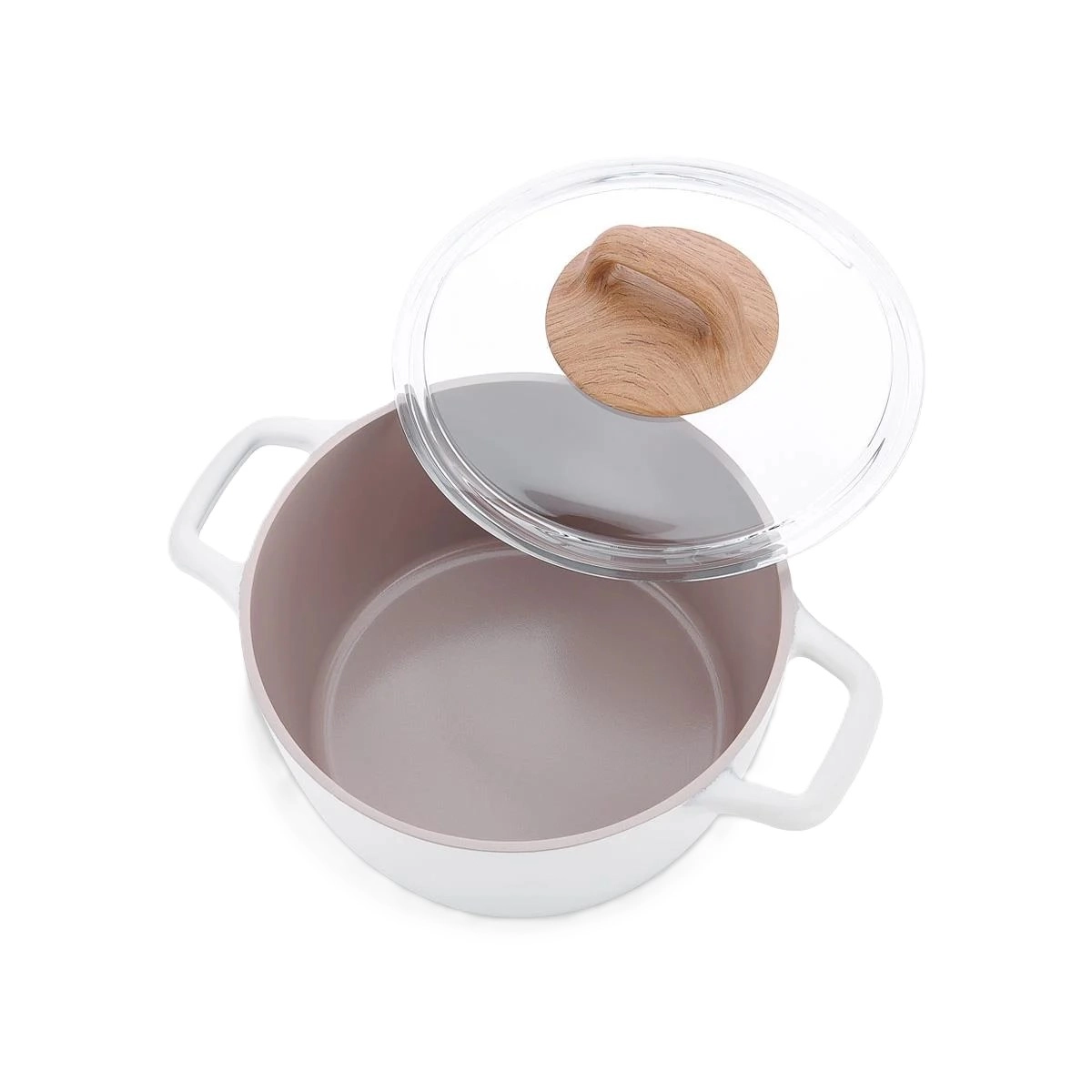 Korkmaz Palma 20 sm 3.0 l (A2978) alyuminiy, yopishmaydigan kastryulkasi O'zbekistonda