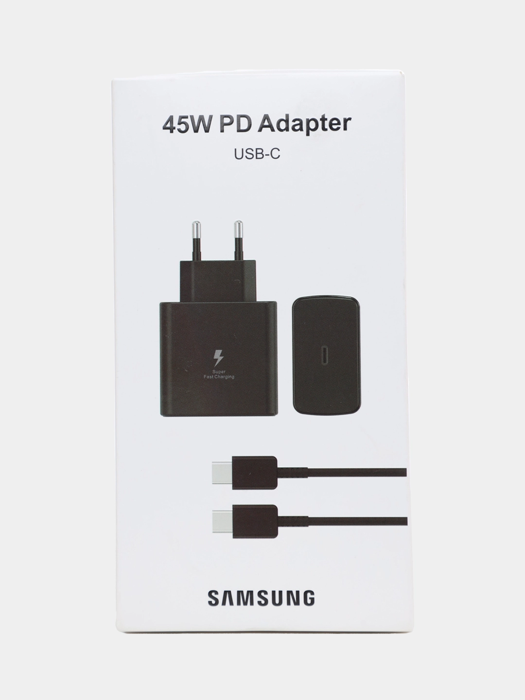 Samsung EP-TA845 45W qora (Tezkor quvvatlash funksiyali) quvvatlash uskunasi arzon