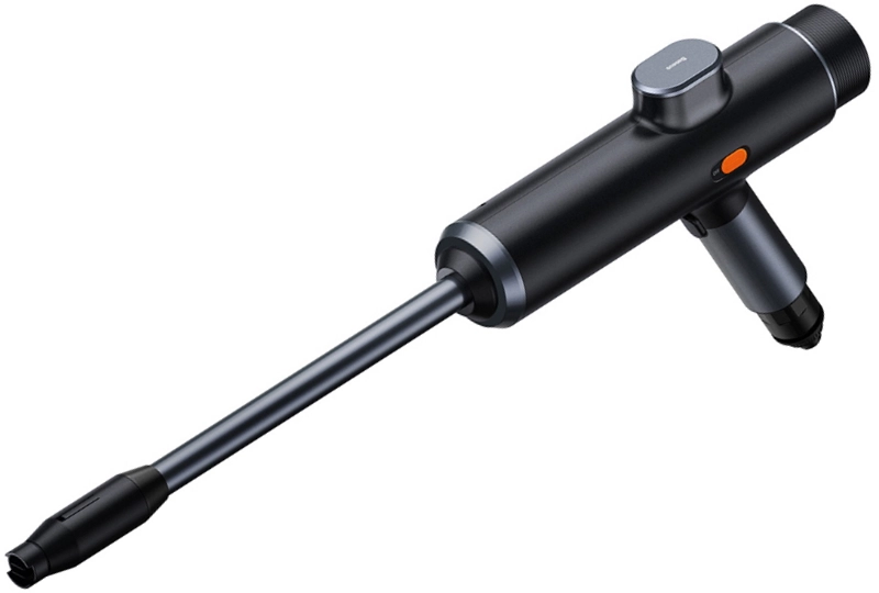 Беспроводной водяной пистолет для мойки электромобилей Baseus Dual Power Portable Electric Car Wash Spray Nozzle Black CRDDSQ-01 (Black) - фото №3 Беспроводной водяной пистолет для мойки электромобилей Baseus Dual Power Portable Electric Car Wash Spray Nozzle Black CRDDSQ-01 (Black) в Узбекистане