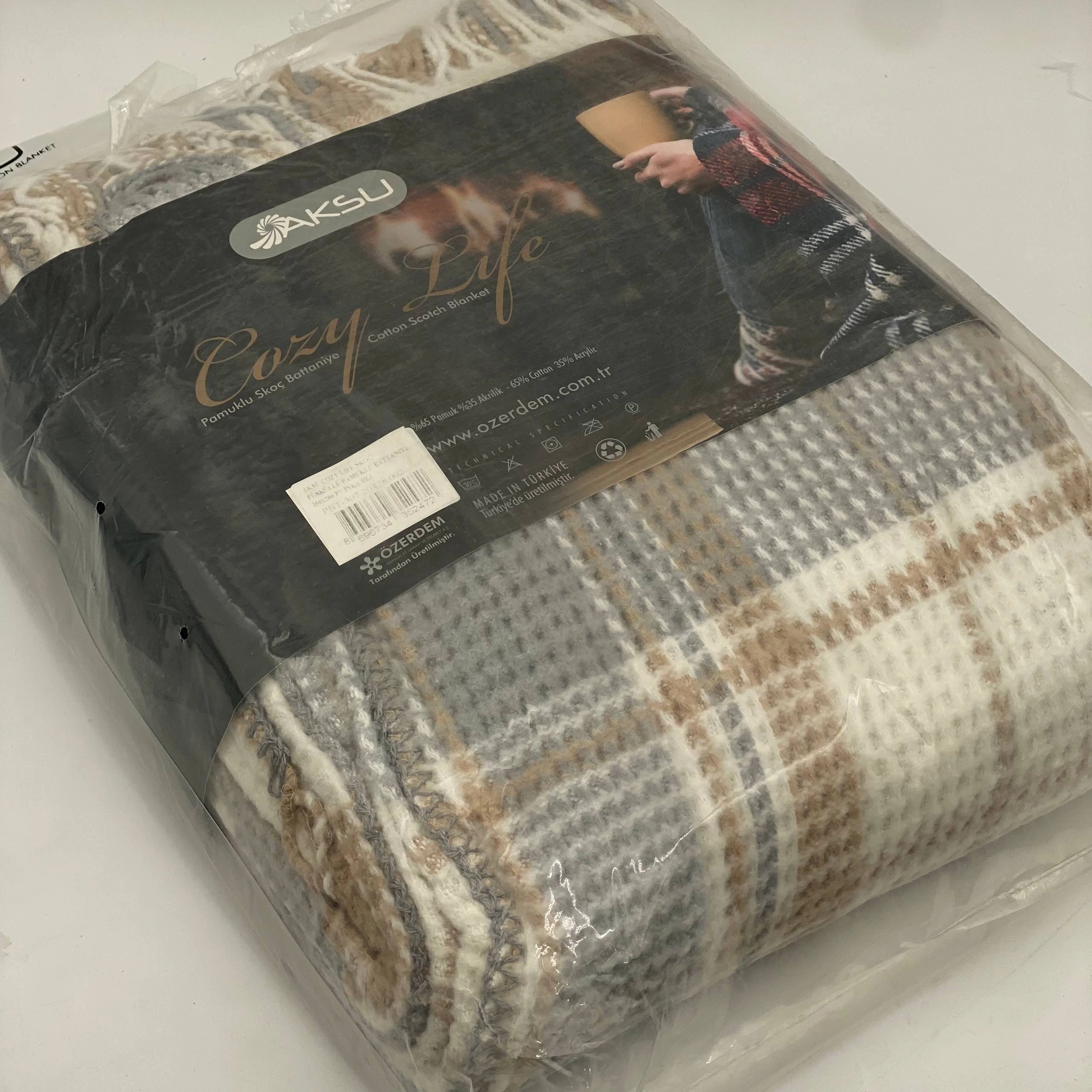 Turkcha to‘rli pled-choyshab 