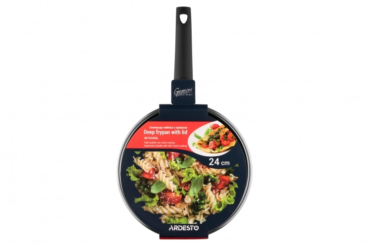 Qopqoqli chuqur tova  Ardesto Gemini Gourmet Viareggio, 24 sm O'zbekistonda