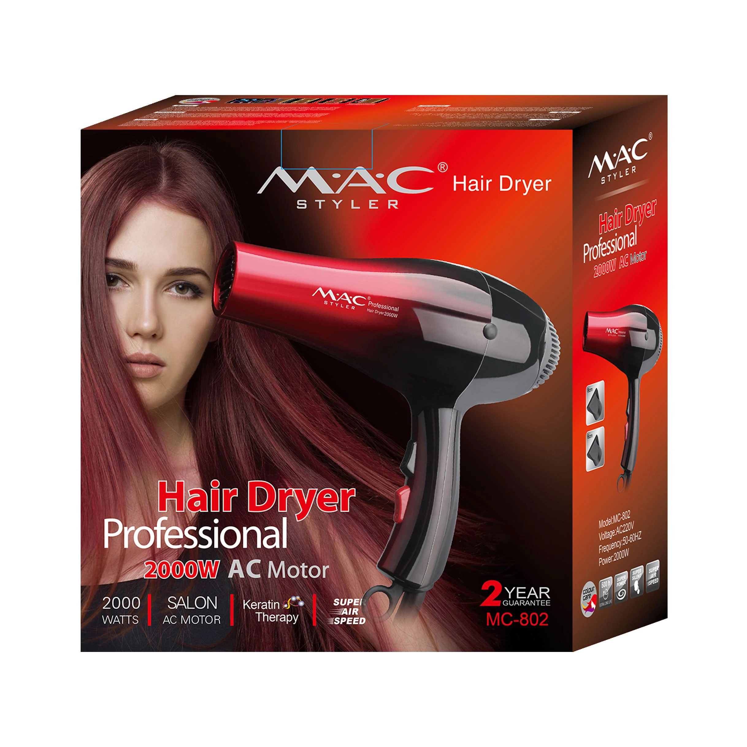 MAC MC-802 professional feni arzon