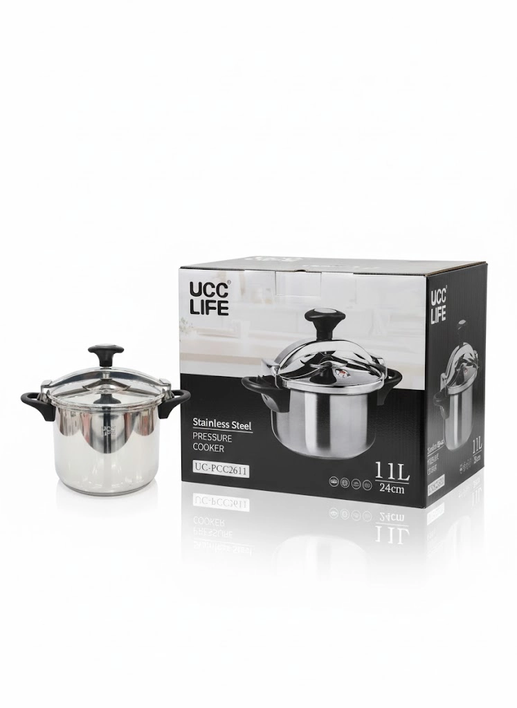 UCC LIFE Zanglamaydigan po‘lat bosimli qozon-qaynatgich, UC-PCC2611 arzon