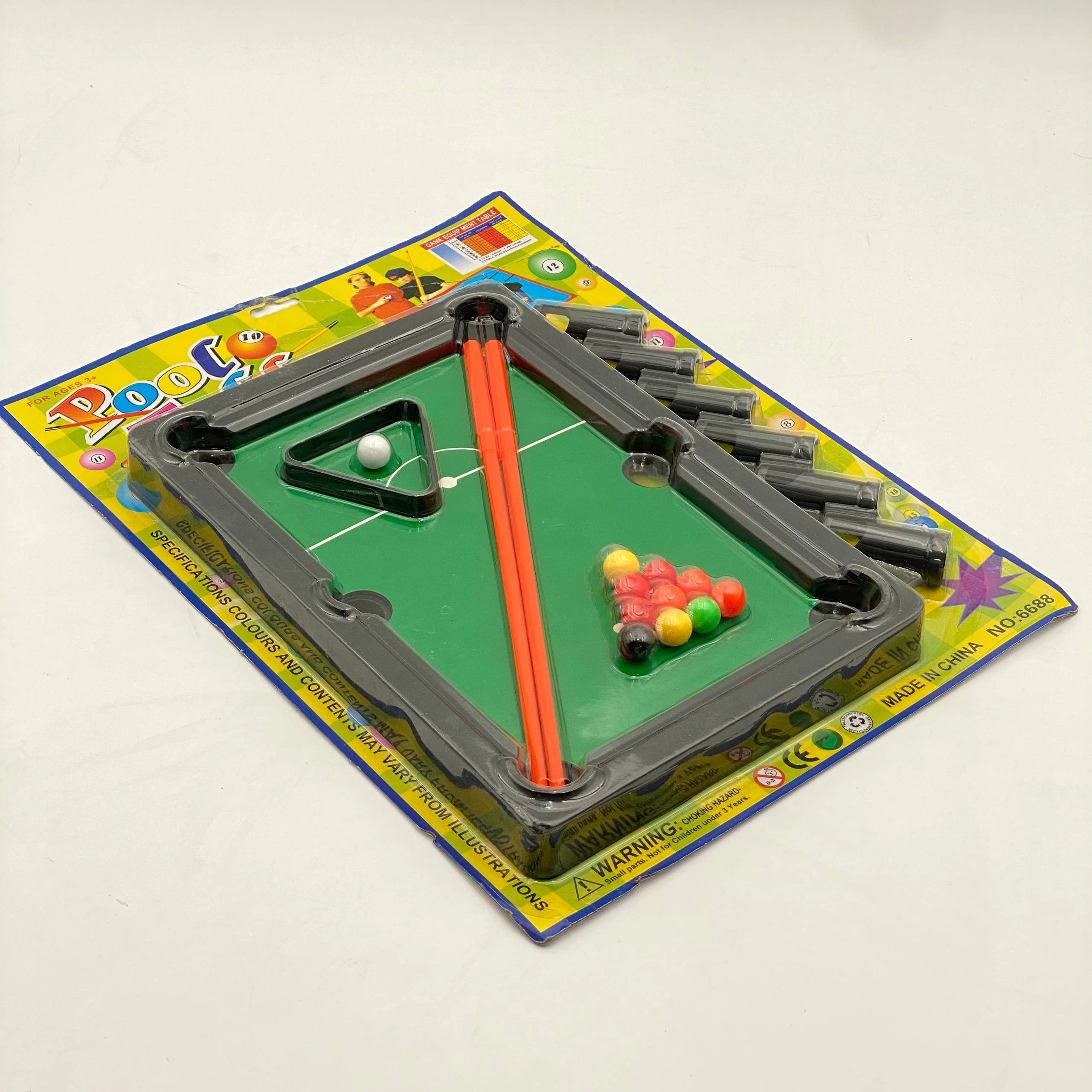 Pool table 6688 bolalar uchun bilyard o'yini (plastik) sotib olish