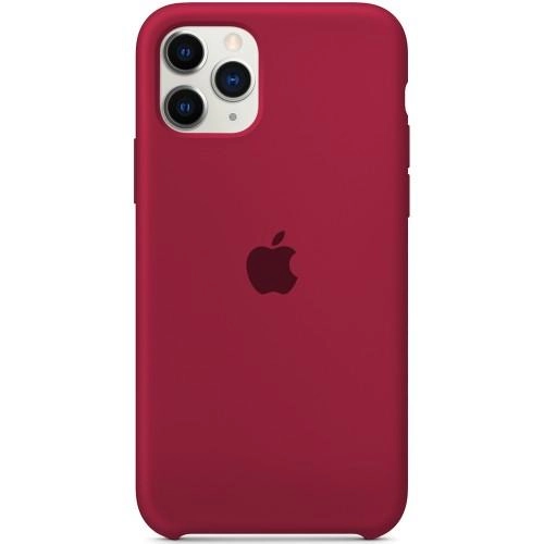 Чехол Silicone Case для iPhone 11 Pro, малиновый купить
