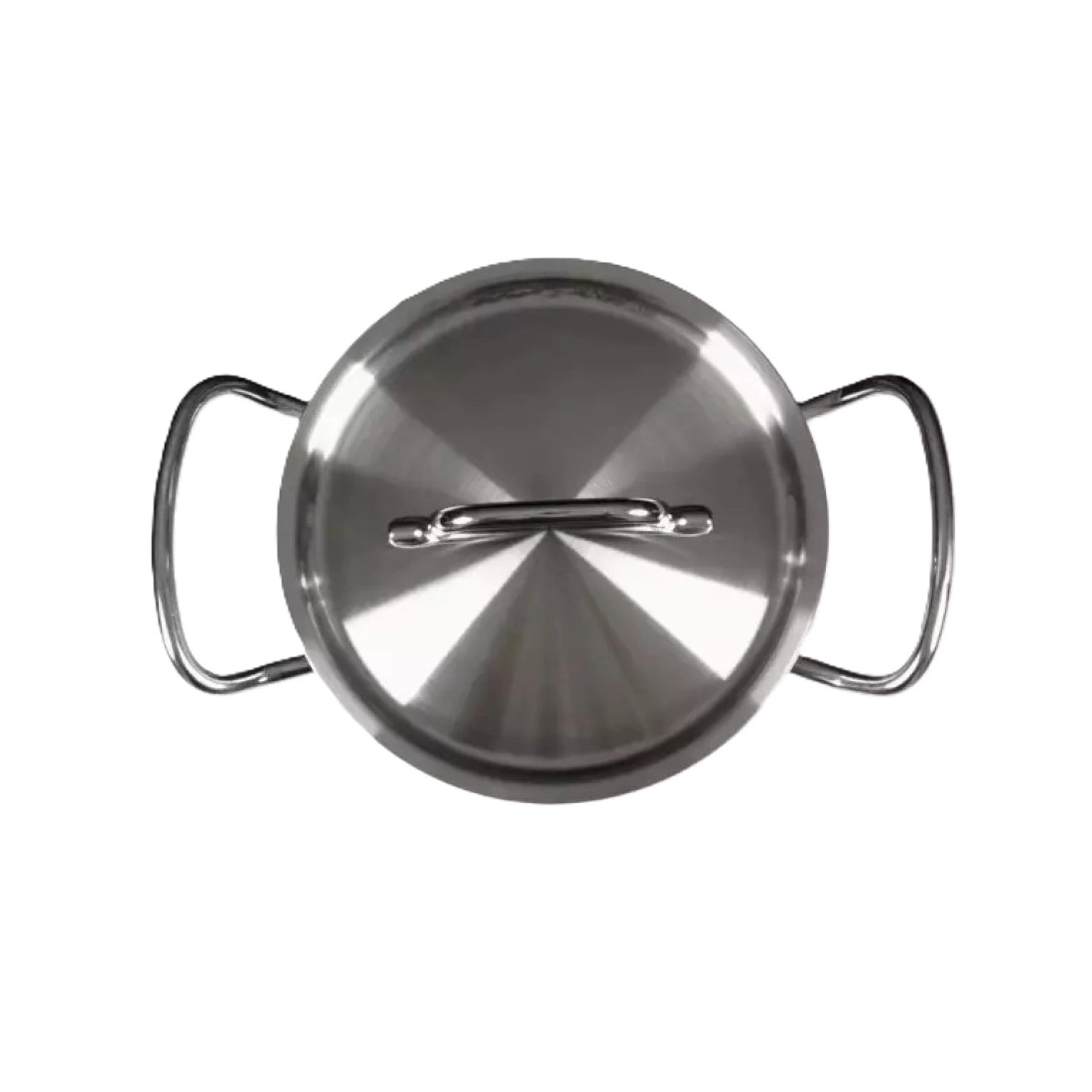 Korkmaz Proline Gastro 16 sm 2.0 l zanglamaydigan po‘lat, ko‘p qatlamli kapsulali taglik, kostryulkasi (A2720) , Silver O'zbekistonda