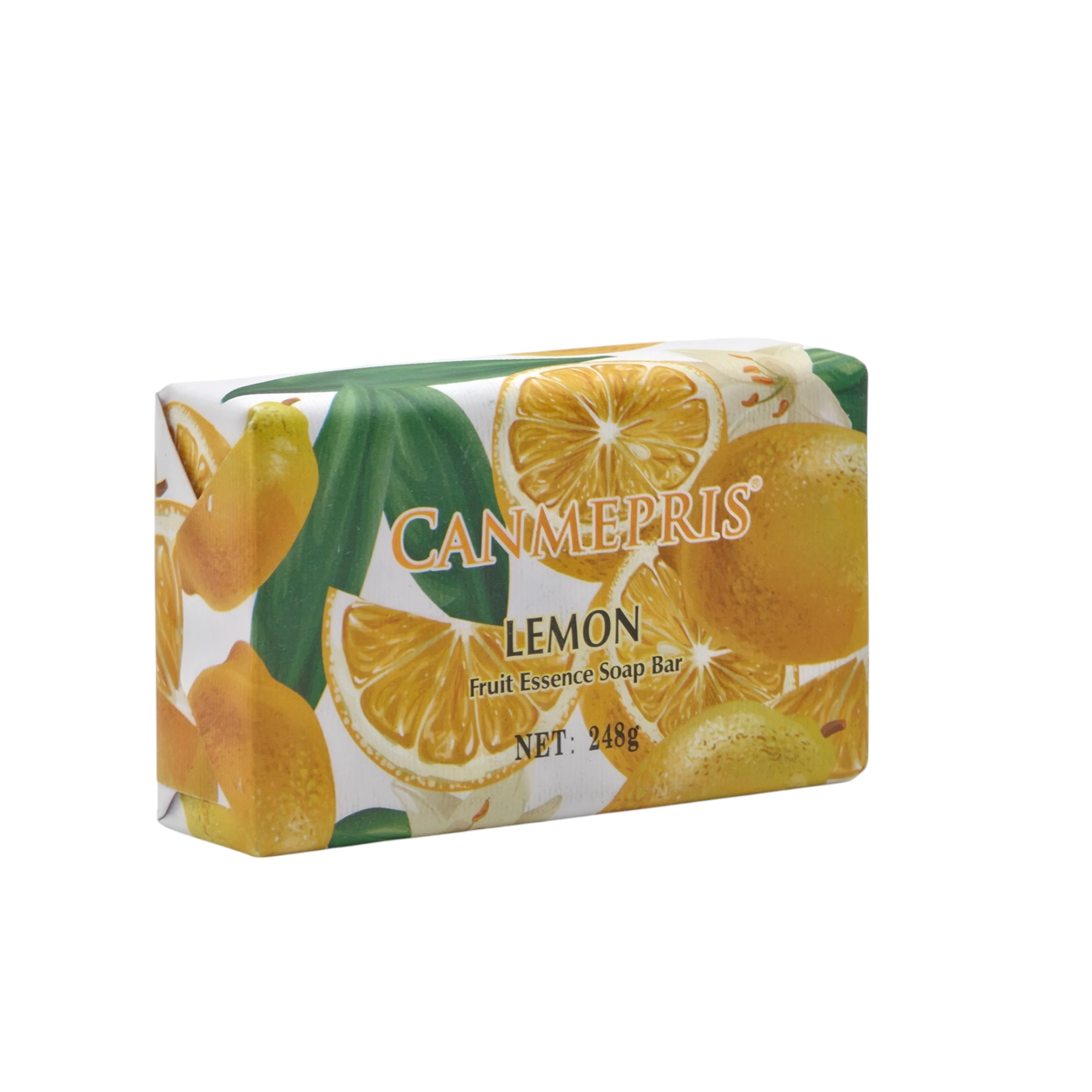 Namlovchi sovun Canmepris Scented Bar Soap Lemon E va C vitaminlari bilan. Original sotib olish