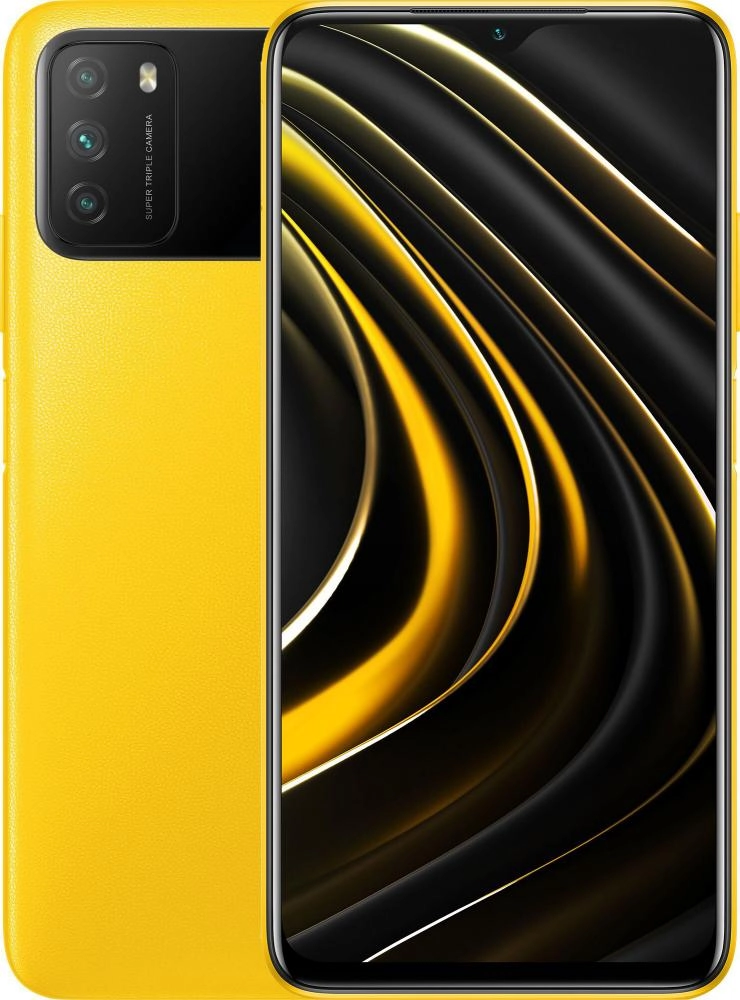 Xiaomi Poco M3 4/128GB Yellow (Global version) smartfoni sotib olish