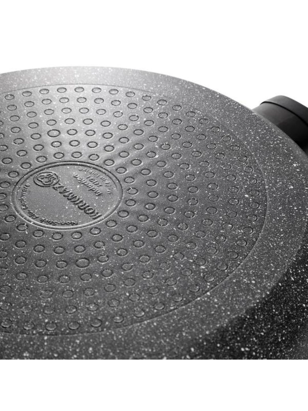 Korkmaz Ornella 28 sm 3 l alyuminiy, yopishmaydigan qopqoqli tovasi (A1347-1) O'zbekistonda