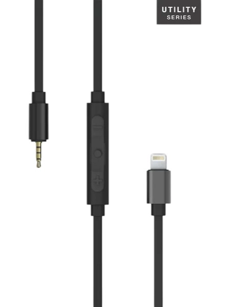 Koss Utility Cord Lightning kabeli , Black O'zbekistonda