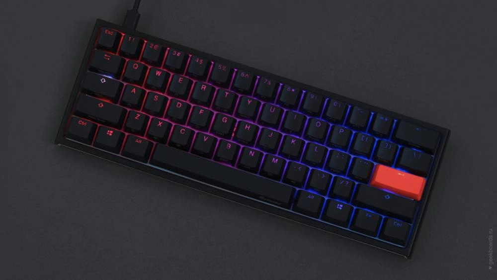 Ducky One 2 Mini RGB (Blue Switch) klaviaturasi O'zbekistonda