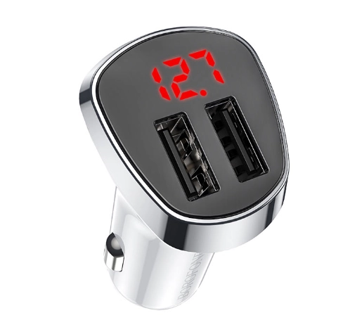 Автомобильное зарядное устройство Borofone BZ15 в Узбекистане