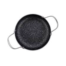 Korkmaz Galaksi 18 sm alyuminiy, ikki tutqichli omlet tovasi (A1837) , Black arzon