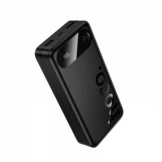 Power Bank Hoco J154A 20000mAh qora tashqi akkumulyatori sotib olish