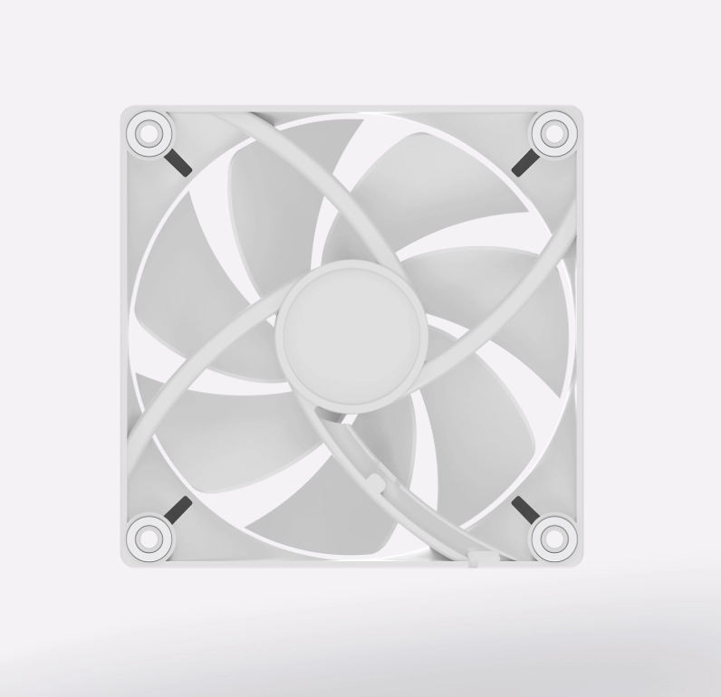 Korpusli ventilyator Ocypus Delta F12 WH O'zbekistonda