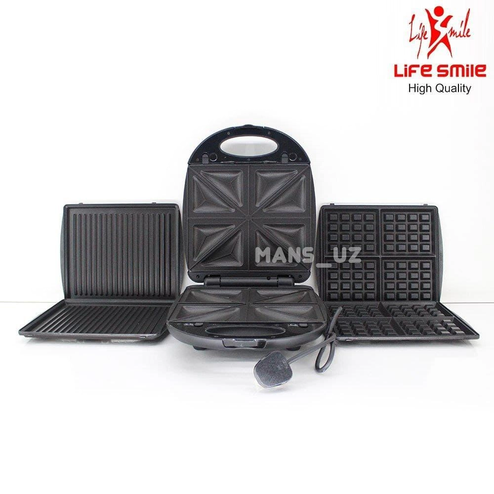Lifesmile 3tasi1da sendvich-vafli-gril elektropishirgichi B231 onlayn