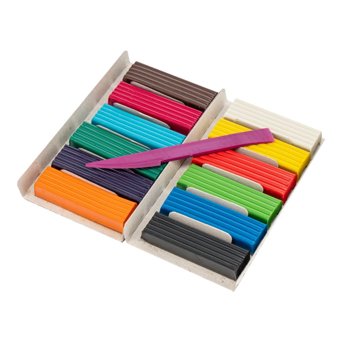 Plastilin Kiber mushukchalar 12 hil rang Плб-006 arzon