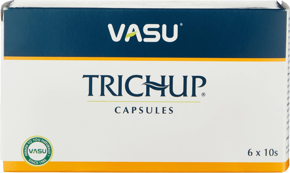 SOCH O'STIRISH UCHUN O'TIMLAR KAPSULLARI TRICHUP, 60 KAPSUL, TRICHUP KAPSULLARI arzon