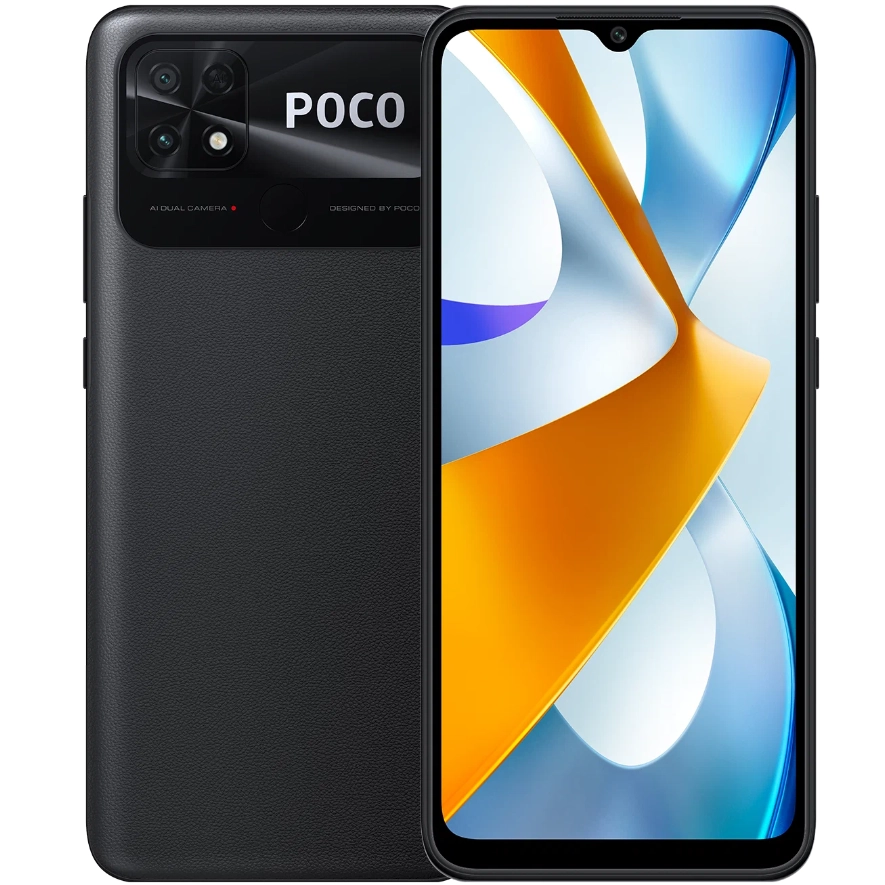 Xiaomi Poco C40 3/32 GB Black Smartfoni sotib olish