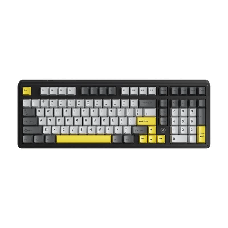 Simli mexanik klaviatura AJAZZ AK980 MAX HE, Black-gray-yellow sotib olish