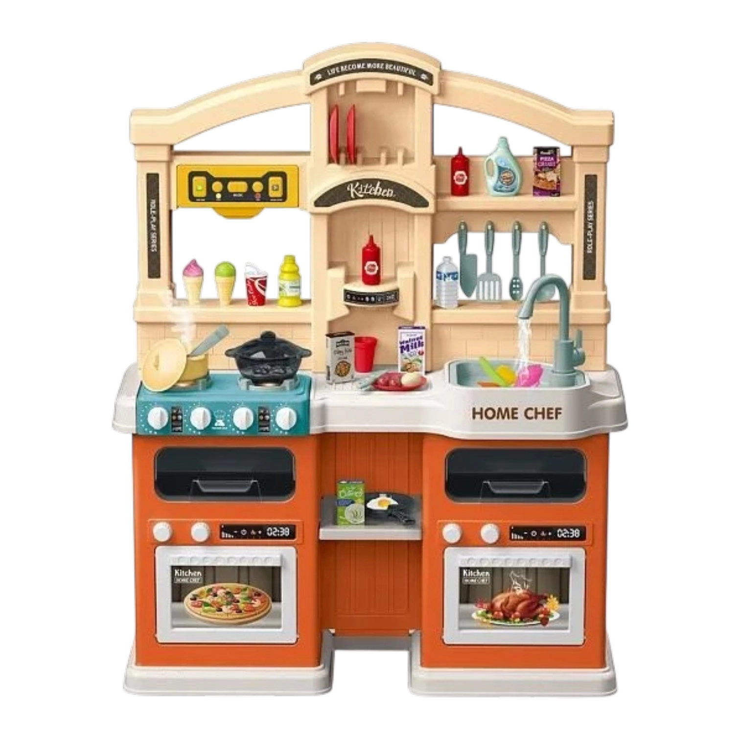 Игрушечный кухонный набор Talented Chef Kitchen Set (77 элементов) купить