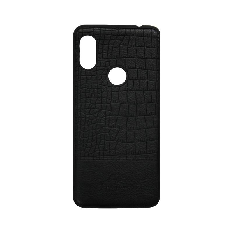 Xiaomi Redmi 6 Pro smartfoni uchun eko-charmdan yasalgan Santa Barbara Polo Racquet Club (Black, Brown) himoya g‘ilofi sotib olish