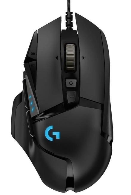 Logitech G502 HERO Black USB sichqonchasi sotib olish