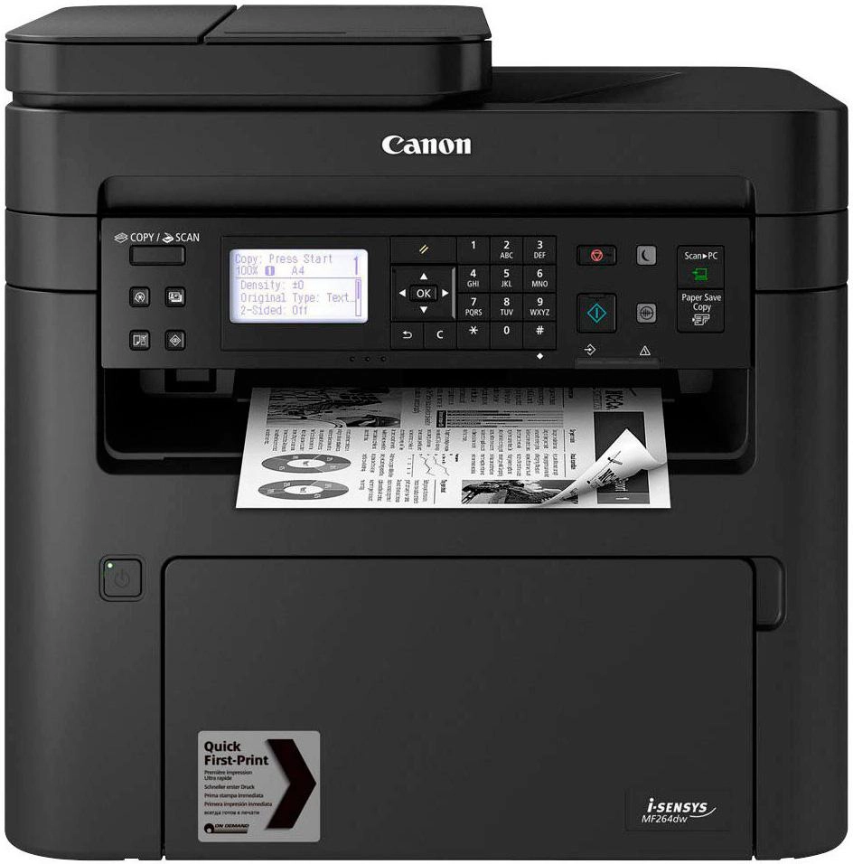 Canon imageCLASS MF264dw (MFU 3tasi 1tada) (Lazerli) printeri sotib olish
