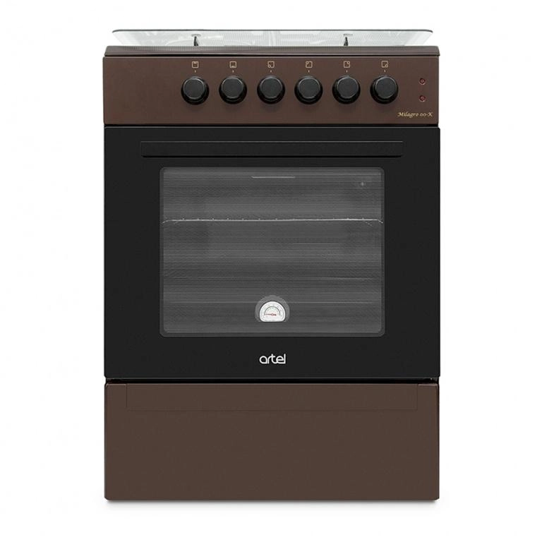 Artel Milagro KP jigarrang elektr+gaz plitasi arzon