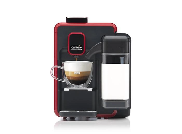 Кофемашина Caffitaly Bianka S22 Black-white, Black-red купить