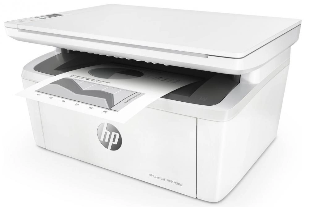 Принтер HP LaserJet Pro MFP M28w (МФУ, Лазерный, ч/б, Wi-Fi, А4) в Узбекистане