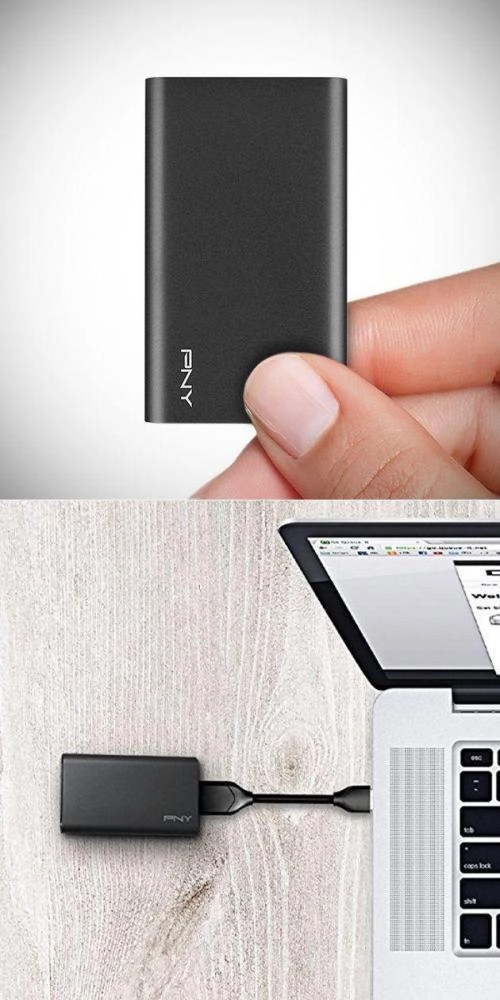 Внешний твердотельный накопитель PNY Portable SSD Elite 480 Gb купить