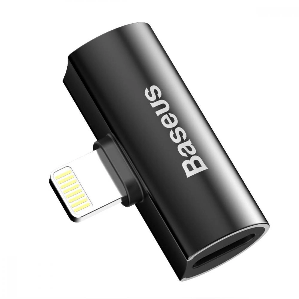 Baseus Audio Converter L46 Lightning - Dual Lightning perexodnigi sotib olish
