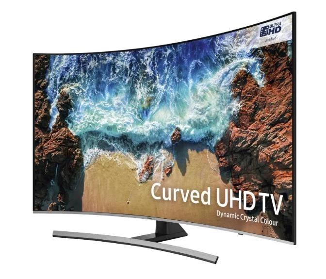 Samsung UE65NU8500U 4K UHD Curved Smart TV (Rossiya) televizori yetkazib berish